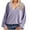 Purple, variant on TACILIP Long Sleeve Shirts for Women V Neck Casual Fall Tops Loose Fall Fashion Clothes Spring Outfits, Gifts for Women