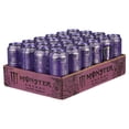thumbnail image 6 of (24 Cans) Monster Ultra Violet, Sugar Free Energy Drink, 16 fl oz, 6 of 6