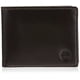 thumbnail image 1 of Cartera Timberland de piel con bolsillo abatible para hombre, color marrón, 1 of 7