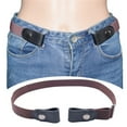 thumbnail image 2 of Outdoor Savings Project Clearance! Kyusrd No Buckle Lazy Belt Elastic Men And Women Elastic,Suitable For All Pants, 2 of 3