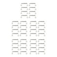 thumbnail image 2 of Maytalsory 1:12 Mini Pulls Arch Shape for Gate Closet Large 4Pcs Silver Small 8 Pcs 5Set, 2 of 6