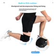 thumbnail image 4 of AB076 Shock-Absorbed Knee Brace Pad Sports Protection Gear Knee Wrap Protector - Black, 4 of 5
