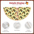 thumbnail image 3 of Haiem Roosters In Farm Pattern Christmas Tree Skirt Merry Christmas Party Christmas Tree Decoration,New Year Decorations-30", 3 of 6