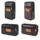 thumbnail image 1 of Bolsa Bolso 3 uds Casual PU deportes hombres teléfono monedero riñonera (vertical negro), 1 of 5