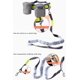 thumbnail image 3 of Correa de perro con correa ajustable para perro con manos libres compatible con perros medianos y grandes, correa de running retráctil para perro con bolso de cintura compatible Afortunado Sencillez, 3 of 4