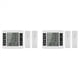 thumbnail image 1 of 2 Juego de Termómetro Inalámbrico para Congelador, 2 Sensores Remotos, Alarma, Termómetro para Refrigerador de Baja Temperatura, Reloj, 1 of 5