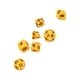 thumbnail image 4 of Juego de Dados Poliédricos Bling Bling 21 Piezas Plástico Color Amarillo, 4 of 12