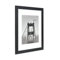 thumbnail image 3 of Meframe 2PACK 11x14 Wooden Picture Frame, Matted to 8x10 Wall Photo Frame, Black, 3 of 6