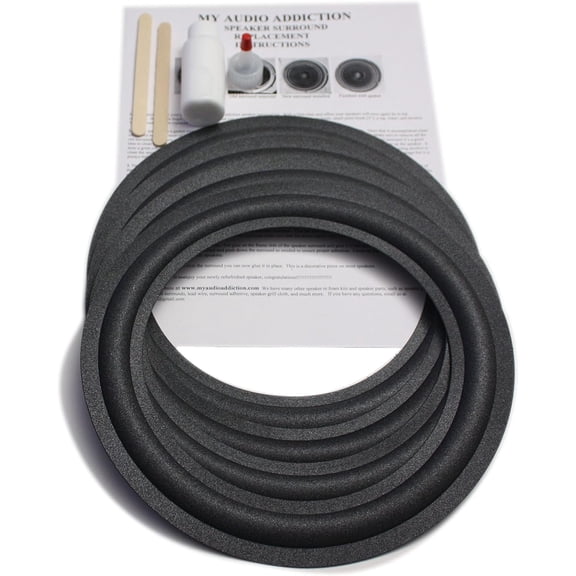 Speaker Surround Repair Kit for Infinity RS-6000, RS-6000A 10" 4 Pack