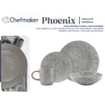 thumbnail image 3 of Vajilla Moderna De Cerámica Chefmaker Modelo Phoenix 16 Piezas Color Gris Premium, 3 of 7