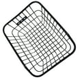 thumbnail image 3 of transemion Metal Capacity Rear For Bicycles Durable Rear Basket Bicycles Basket Rustproof Coating Bike Burden with Reflector, 3 of 8
