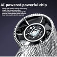 thumbnail image 6 of Diamond Portable Fan - Bling Mini Handheld Fan, Digital Display & USB Rechargeable, for Office Outdoor Travel, 6 of 7