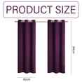 thumbnail image 3 of Cortinas Opacas para Dormitorio Salón 42*84 107*213, 3 of 7