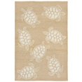 thumbnail image 1 of Trans Ocean CAP57163412 Capri Hand Tufted Everywear Rugs, 1634-12 Turtle Neutral - 5 x 7 ft. 6 in., 1 of 1