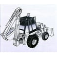 thumbnail image 4 of J I Case 680G Ck Construction King Backhoe Parts Manual Catalog Exploded View, 4 of 7