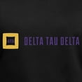 thumbnail image 3 of CafePress - Delta Tau Delta Full Color Signature T Shirt - Women's V-Neck Dark T-Shirt, 3 of 4
