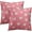 Valentines Rose Blanc Amour Coeur, variante sur Housses de Coussin de la Saint-Valentin 18x18 Pouces Ensemble de 2 Cœurs Roses Blancs Décoration Housses de Coussin de Mariage de la Saint-Valentin Anniversaire de la Fête des Mères Décoration pour Ferme Maison Canapé Lit