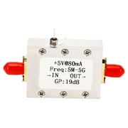Signal Amplifier Module Broadband High Linearity 19dB 5M?5G RF Signal Booster for Industry 5V
