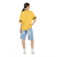 thumbnail image 5 of Forever 21 Women's Mesh Oversized Brazil Soccer Jersey Tee, Sizes XXS-XXL, 5 of 6
