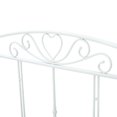 thumbnail image 2 of Structure pour lit Queen Perlas en Fer forgé Blanc, 2 of 6