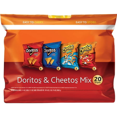 Doritos & Cheetos Mix Variety Pack 20 ct Bag - Walmart.com