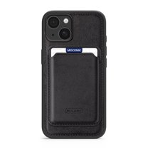 Detachable for iPhone 13 Wallet Case with Card Holder, Magnetic PU Leather Credit Card Bag Protective Cover for iPhone 13 Support Wireless Charging, Black