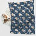 thumbnail image 6 of Yiaed Space Puppy Print Dog Blankets-Cat Blanket Washable for Couch Protection,Puppy Blanket, Soft Plush Reversible Throw Furniture Protector-, 6 of 8