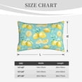 thumbnail image 6 of EasygdpYellow Lemon Polyester Fiber Double-Sided Pillowcase,Super Soft,Comfortable And Luxurious Pillowcase,Not Easy To Break Or Deform- 16"X24", 6 of 9