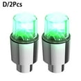 thumbnail image 1 of 2Pcs Colorful Car Tire Valve Caps LED Car Motorcycle Cycling Wheel Lantern Spokes Hub Tyre Lamp Wheel Caps Auto Tyre Accessories,Perfect For Nighttime Visibility,Vibrant Multicolor Tire Valve Lights, 1 of 8