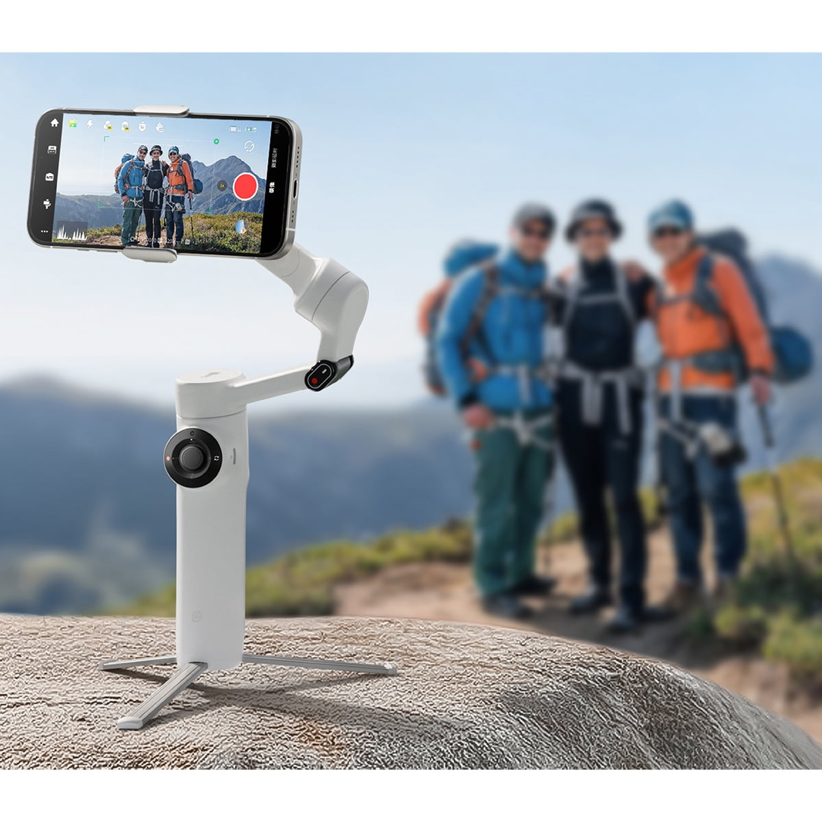 Insta360 CINSABQA-FLOW2LITE01 Flow 2 Standard Bundle Gimbal Stabilizer - Summit White
