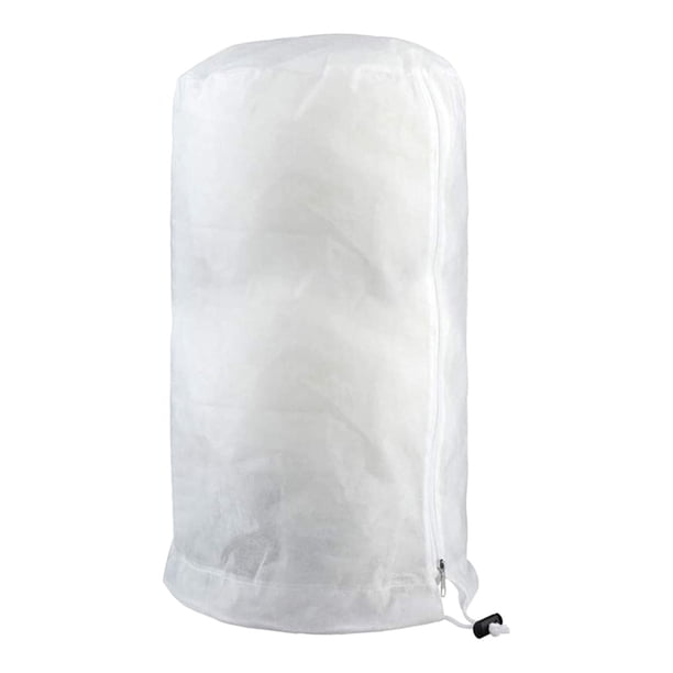Bolsas de protección de plantas de invierno con cremallera con cordón Transpirable Protector multifunción para plantas en macetas al aire libre 80cmx100cm Baoblaze cubierta a prueba de heladas