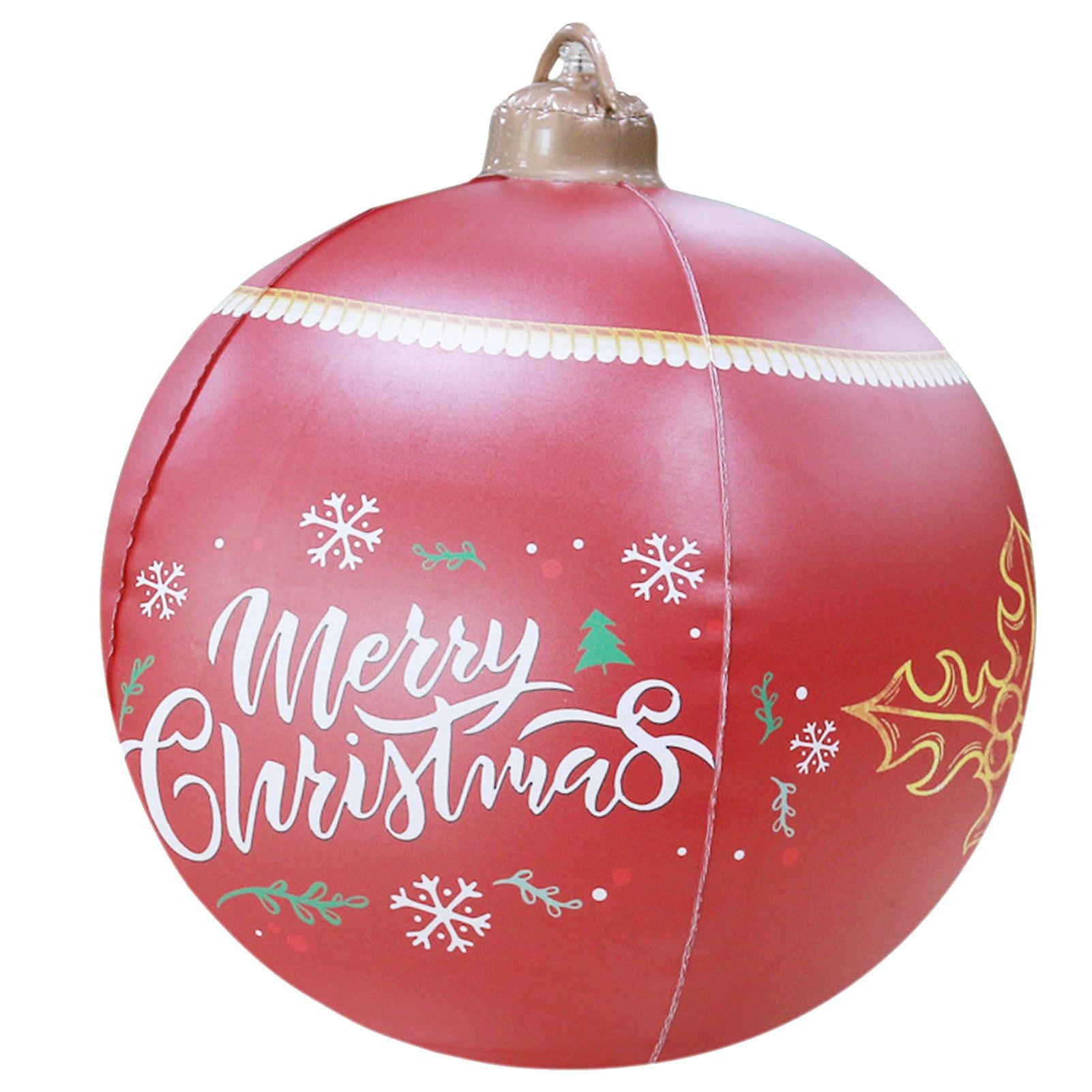TAONMEISU Christmas Inflatable Decorated Ball 24 " Christmas