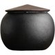thumbnail image 3 of Small Capacity Tea Can Storage Jar Home Use Black Ceramic Airtight 1Pack, 3 of 4