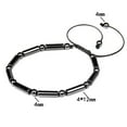 thumbnail image 1 of Pompotops Produits de Beauté en Solde, Cadeaux de Beauté pour Femmes, Bracelet Magnétique en Forme de Pierre Noire Rétro, 1 of 4