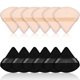 thumbnail image 1 of 12 Pieces Powder Puff Face Triangle Makeup Puff for Loose Powder Soft Body Cosmetic Foundation Sponge Mineral Powder Wet Dry Makeup Tool (Black, Nude, 1 of 4