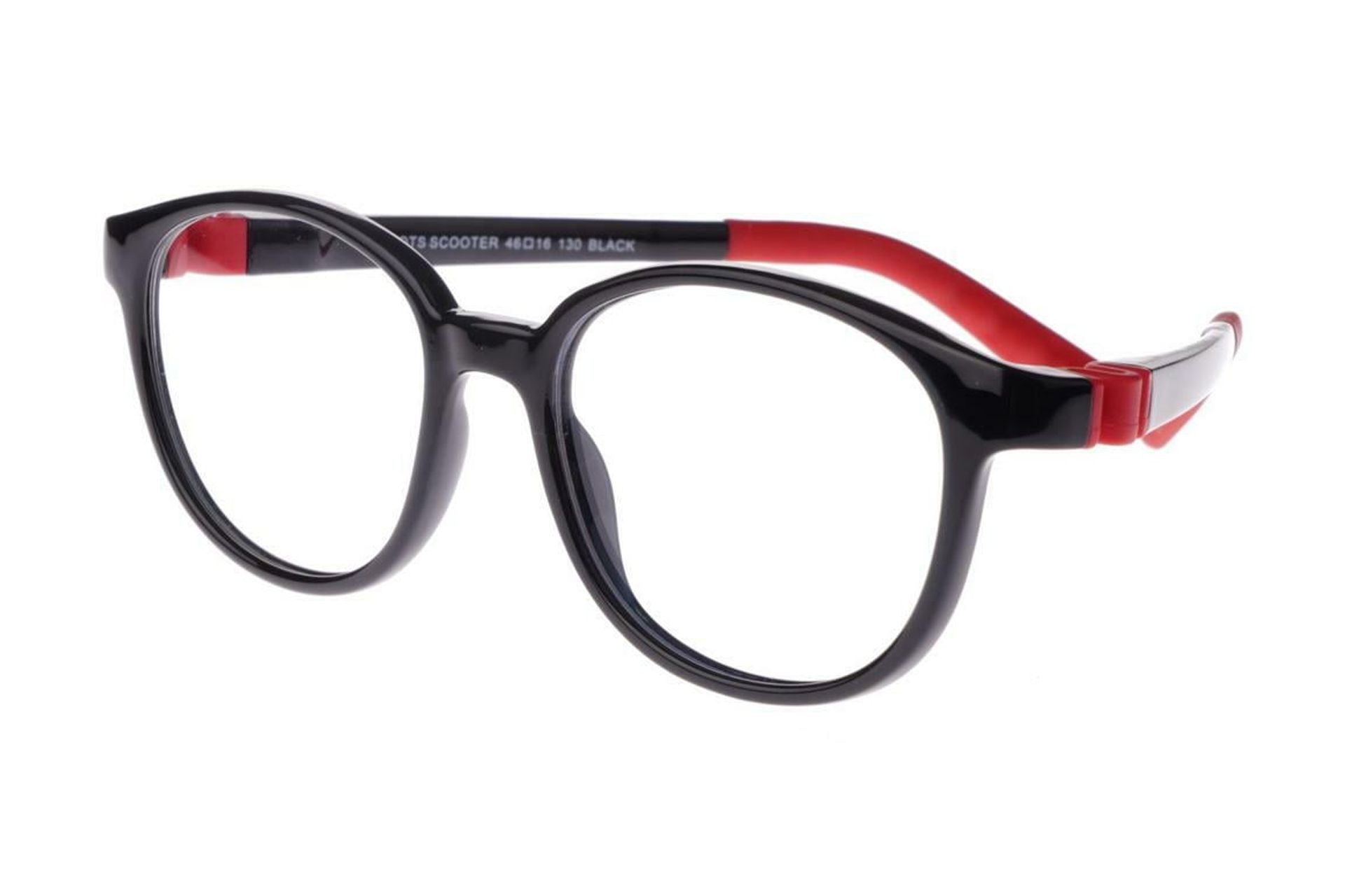 New TOTS Black & Red SEEK Eyeglasses for KIDS 45/15/130 with  display picture 1