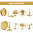thumbnail image 6 of Storage rack,Tower Party Table 7-piece Stand Cake Stand Metal Dessert Cupcake Cake Party Birthday Cake Display Cake Tower Table Cupcake Dessert Table Stand Birthday 7-piece Display Set Party, 6 of 6