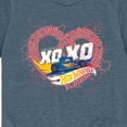 thumbnail image 3 of Hot Wheels - XOXO Heart - Toddler And Youth Short Sleeve Graphic T-Shirt, 3 of 5
