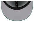 thumbnail image 5 of Men's New Era Kelly Green Boston Celtics Sport Night Script Sided 59FIFTY Fitted Hat, 5 of 6