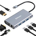 thumbnail image 1 of Docking 7 EN 1: USB V3.0 tipo C a USB V3.0 BROBOTIX 6001202 (6001202), 1 of 5