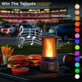 thumbnail image 4 of Parlante Bluetooth para exteriores FoxFlame 5 W con llama LED y 13 colores, 4 of 8