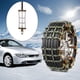 thumbnail image 1 of 1 cadena de nieve para automóvil, cadenas de nieve antideslizantes universales para camionetas, SUV, automóviles, sedán, automóviles familiares, ancho de neumático aplicable: 165-265 mm/6,5-10,43, 1 of 7