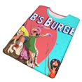 thumbnail image 4 of Men Women Bob's Burgers Shirts Short Sleeve Cosplay Adults Anime T-Shirts Crew Neck 3D Printed Tee Tops, 4 of 8