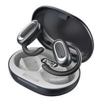 Open Ear AC210 Headphones, Bluetooth 5.4 Earphones Stereo Sound, Wireless Headphones 30 Hours Playback, Type-C Charging, HD Clear Calls, Touch Control, IPX5 Waterproof Open Ear Earbuds,White