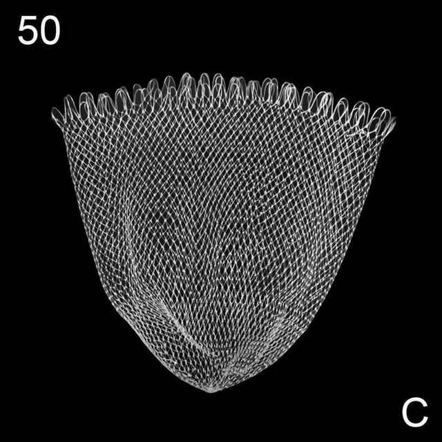 Fishing Landing Net Replacement Mesh Bass -Trout Release 30-60CM Mesh Hot