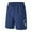 Navy B, variant on Taigaofy Men's 5" Workout Athletic Running Shorts Quick Dry Lightweight Gym Shorts White L