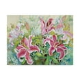 thumbnail image 1 of Trademark Fine Art 'Stargazer Lilies' Canvas Art by Joanne Porter, 1 of 3