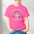 thumbnail image 2 of XEGLSBU Girls Shirts Size 14 Cute Girls Graphic Tee Short Sleeve T Shirt Casual Summer Top for Kids Youth Children Pink Size 11-12 Years, 2 of 4