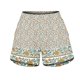 thumbnail image 4 of Moda Deporte Yoga Pantalones Impreso Mediados de Cintura Alta Bolsillos Activos Pantalones Cortos Pantalones Sueltos Pompotops  ulkah936751, 4 of 4