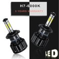 thumbnail image 4 of Par Faro Led 6000k Coche Luz H7, 4 of 5